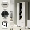Stauraumelement  Schrank Noida | Kaschmir / schwarz Produktbild-Vorschau 8