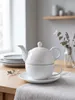 Clayre & Eef Tea for One 350 ml Weiß Keramik Produktbild-Vorschau 4