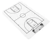 Basketball-Coaching-Board, PVC, trocken abwischbar, Produktbild-Vorschau 2