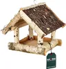 KOTARBAU® Vogelfutterhaus Holz Vogelhaus zum Aufhängen Produktbild-Vorschau 1