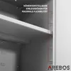 AREBOS Aktenschrank 180x90x40 cm Büroschrank Lagerschrank Produktbild-Vorschau 6