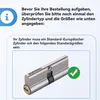Elektronisches Fingerabdruck Türschloss, PIN, App, RFID & Produktbild-Vorschau 4