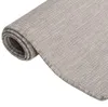 vidaXL Outdoor-Teppich Flachgewebe 100x200 cm Hellgrau Produktbild-Vorschau 2