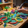 Set mit 20 Farben 3D-Stift-Filament, mehrfarbig, 1,75 mm, Produktbild-Vorschau 7