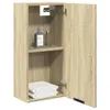 vidaXL Nástěnná koupelnová skříňka Sonoma Oak 32x20x67 cm Náhled obrázku produktu 4