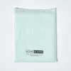 HOMESCAPES Damaškové prostěradlo aqua, hustota vláken 330, Náhled obrázku produktu 5