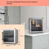 Klarstein Mini Kühlschrank mit Glastür, Mini-Kühlschrank Produktbild-Vorschau 6