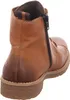 A close-up side view of a brown leather boot. Produktbild-Vorschau