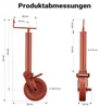 Półautomatyczne koło kopiujące Wiltec do przyczep o masie Podgląd zdjęcia produktu 8