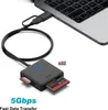 BENFEI Kartenlesegeräte 4in1 Kartenleser USB 3.0 C auf SD Produktbild-Vorschau 5