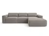 AX LIVING Wohnlandschaft mit Schlaffunktion Ruyam Hellbraun Produktbild-Vorschau 2