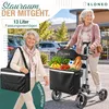 ELONEO Rollator faltbar und leicht mit Sitz, Produktbild-Vorschau 7