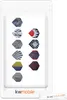kwmobile 50x Ersatz Dart Flights - Standardform - 5 Stück Produktbild-Vorschau 6