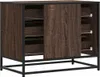 vidaXL Schubladenschrank Braun Eichen-Optik 70x41x56 cm Produktbild-Vorschau 7