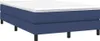 vidaXL Struttura letto Boxspring blu 120x200 cm in tessuto Anteprima dell’immagine prodotto 3