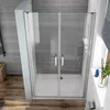 90x185cmPendeltür Nischentür Duschabtrennung Schwingtür Produktbild-Vorschau 4