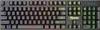 A top-down view of a gaming keyboard with RGB backlighting. Náhled obrázku produktu
