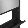 vidaXL Armoire à chaussures avec miroir 4 compartiments Voir les images du produit 13
