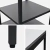 sweeek - Outdoor-Küche aus Stahl mit 2 Regalböden L 49 cm - Produktbild-Vorschau 3