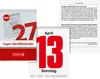 2027 BRUNNEN Tagesabreißkalender 98x142mm Nr.13 Produktbild-Vorschau 3