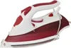 A maroon and white steam iron on a white background. Náhľad obrázku produktu