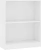 vidaXL Libreria bianca 60x24x74,5 cm Materiale a base di Anteprima dell’immagine prodotto 3