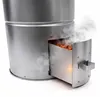 Eurocatch Teleskop Räucherofen Rund 101 cm – Smoker für Produktbild-Vorschau 3
