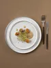 ASA Dessertteller, oco ligne noire  with black rim Produktbild-Vorschau 11
