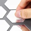 Naklejki lustrzane samoprzylepne 126x110x63 mm 12 szt Podgląd zdjęcia produktu 9