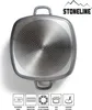 STONELINE® Servierpfanne Eckig 28 cm | mit Deckel Produktbild-Vorschau 2