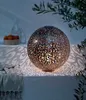 Dehner Solarkugel Luanda, Ø 40 cm, Metall, silber/kupfer Produktbild-Vorschau 8