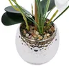 Kunstpflanze Künstliche Orchidee mit Topf Kunstblume Produktbild-Vorschau 5