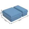 Rotho Twin Lunchbox 1,05+0,55l Horizontblau Produktbild-Vorschau 6