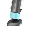 Close-up of the base of a table tennis table leg with a blue adjustment ring. Produktbild-Vorschau