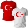 Türkiye T-Shirt mit großem Ayyildiz Halbmond Stern – Türkei Produktbild-Vorschau 2