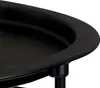Okrúhly kovový odkladací stolík MESA, Ø 47 cm Náhľad obrázku produktu 5