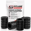 Schrader Ventilkappen, Aluminium Komfort, 4er Set - Schwarz Produktbild-Vorschau 1