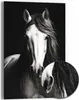 DEQOART Hybrid Leinwand Bild 60x90 cm 'Seelenblick des Produktbild-Vorschau 1