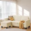 BEALIFE Klassisches Sofa | AR93 Ecksofa | Viersitzer | Produktbild-Vorschau 3