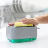 Dávkovač mýdla 2 v 1 pro umyvadlo Pushoap InnovaGoods Náhled obrázku produktu 8