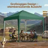 Quictent Pavillon 3x3m Wasserdicht Faltpavillon Stabil Produktbild-Vorschau 7