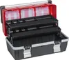 Allit Profi-Werkzeugkoffer McPlus AluC22 rot schwarz PP Produktbild-Vorschau 1