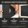 Meisterhome® Fenster Sonnenschutz mit Saugnäpfen - Schwarz Produktbild-Vorschau 4
