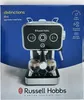 The image shows the retail packaging of a Russell Hobbs espresso machine. Produktbild-Vorschau