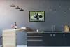 MuchoWow® Gerahmtes Poster Pandas - Gras - Stein 60x40 cm - Produktbild-Vorschau 3
