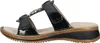 Ara Shoes Pantoletten, Glattleder, schwarz, Absatz 3,5 cm, Produktbild-Vorschau 2