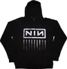 Nine Inch Nails - Mikina s kapucí "Downward Spiral" pro Náhled obrázku produktu 1