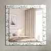 Dekospiegel - Wandspiegel mit Rahmen - Hängespiegel - 60x60 Produktbild-Vorschau 2