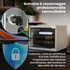 Extralink 10" 4U Armoire Réseau Rack Murale, 280 × 310 mm, Voir les images du produit 8