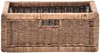 KRINES HOME Stabiles Set / 2 Regalkorb mit Holzrahmen Produktbild-Vorschau 3